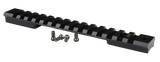 Warne 765120MOA Mountain Tech Tactical Rail Black Anodized Aluminum Weatherby Vanguard/Howa 1500 Long Action, 20 MOA