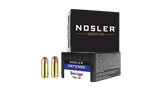 Nosler 38432 Defense Handgun 9mmLuger+P 124gr Bonded Performance Jacketed Hollow Point 20 Per Box/10 Case