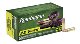 Remington Ammunition 21080 Viper Rimfire 22LR 36gr Truncated Cone Solid 50 Per Box/100 Case