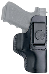 DeSantis Gunhide 031BA79Z0 Insider  IWB Black Leather Belt Loop Fits 1911 / Colt Officer Fits 3-3.50" Barrel Right Hand