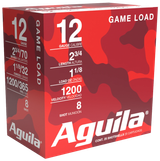 Aguila 1CHB1218 Game Load  12Gauge 2.75" 1 1/8oz 8Shot 25 Per Box/10 Case