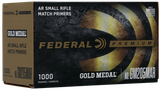 Federal GM205MAR Gold Medal Premium Small AR Rifle Multi Caliber 1000 Per Box/5 Case