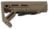 Strike STRIKEESMOD1FDEBK MOD1 Mil-Spec Flat Dark Earth Synthetic for AR-15, M16