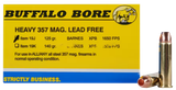 Buffalo Bore Ammunition 19J20 Buffalo-Barnes Strictly Business 357Mag 125gr Barnes VOR-TX XPB Lead Free 20 Per Box/12 Case