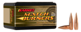 Barnes Bullets 30162 Match Burners  22Cal 69gr Match Burners Boat Tail 100/Box