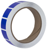 Action Target PASTTXBL Pasters  Blue Adhesive Paper 7/8" 1000 Per Roll