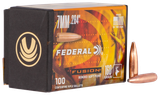 Federal FB284F3 Fusion Component  7mm .284 160 gr Fusion Soft Point 100 Per Box/ 4 Case