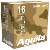 Aguila 1CHB1617 Game Load  16Gauge 2.75" 1oz 7.5Shot 25 Per Box/10 Case