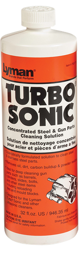 Lyman 7631715 Turbo Sonic Gun Parts Cleaning Solution Against Grease, Dust, Oil 32 oz Bottle