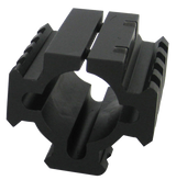 TacStar 1081100 Shotgun Rail Mount Black 1.80" Long