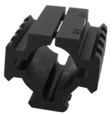TacStar 1081100 Shotgun Rail Mount Black 1.80" Long