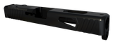 Rival Arms RA10G105A Precision Slide A1 QPQ Black 17-4 Stainless Steel with Front/Rear Serrations & Doctor Optic Cut for Glock 17 Gen3