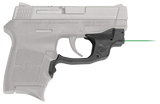 Crimson Trace 0143901 Laserguard  Fits S&W M&P Bodyguard .380, Green Laser Black Polymer