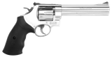 Smith & Wesson 12462 Model 610  N-Frame 10mm Auto/40 S&W 6 Shot 6.50" Stainless Steel Barrel, Cylinder & Frame, Black Finger Grooved Grip, Internal Lock Safety, Exposed Hammer