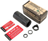 Strike Industries BSOPPRESSORUBK Oppressor Universal Blast Shield Multi-Cal 3.37"L 1.61"D Black Anodized Steel/Aluminum for Barrels with 1/2" & 5/8" Threads (Max .98"D Barrels)
