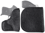 DeSantis Gunhide M44BJP6Z0 Super Fly  Pocket Black Rubberized Fabric Fits Colt Mustang Ambidextrous