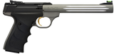 Browning 051462490 Buck Mark Lite *CA Compliant 22 LR 10+1 7.25" Matte Gray Fluted Barrel, Matte Black Serrated Steel Slide, Matte Gray Aluminum Frame, Black Ultragrip RX Grips