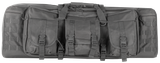 NcStar CVDC2946U36 VISM Double Carbine Case Urban Gray PVC Nylon w/ Foam Padding Lockable Zippers Pockets & MOLLE Webbing