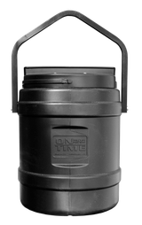 On Time 73000 Rice Bran Feeder 10 Gallon Capacity, Hanging Bracket, 1-6 Feeding Times with 1-30 Duration