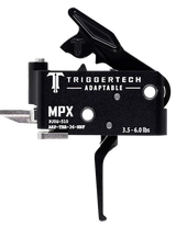 TriggerTech ARPTBB36NNF Adaptable  Two-Stage Flat Trigger with 3.50-6 lbs Draw Weight & Black PVD Finish for Sig MPX