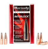 Hornady 3072 InterLock  30 Cal .308 180 gr Boat Tail Spire Point 100 Per Box/ 15 Case