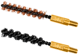Otis FG325NB Bore Brush Set  6mm/250/243/257 Cal 8-32" Thread 2" Long Bronze/Nylon Bristles 2 Per Pkg