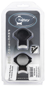 Talley 930700LM Scope Mount/Ring Combo  Black Anodized Aluminum 1" Tube Remington 700/721/722/725/40X Low Rings Long Action 20 MOA