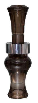 Echo Calls 77750 Timber  Double Reed Mallard Sounds Attracts Ducks Smoke Gray Polycarbonate