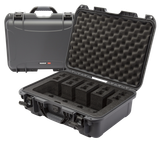 Nanuk 9254UP7 925 4 Up Gun Case Waterproof Graphite Resin w/ Closed-Cell Foam Padding 17" L x 11.80" W x 6.40" H Interior Dimensions