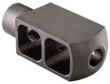 Alexander Arms MBEOTNKKIT Tank Muzzle Brake Kit Black Steel with 49/64-20 tpi Threads 3.50" OAL 1.50" Diameter for 50 Beowulf