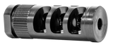 GrovTec US Inc GTHM315 G-Comp Muzzle Compensator Black Nitride Steel with 1/2"-28 tpi Threads for 223 Cal