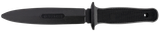 Cold Steel CS92R10D Peace Keeper I Rubber Trainer 7" Fixed Plain Blade Black Santoprene