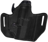 Bianchi 54501 Allusion Assent Pro-Fit OWB Size 04 Black Leather Belt Slide Fits Springfield XD Fits Sig P220 Fits FN FNP Right Hand