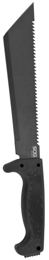 S.O.G SOG-MC04-N SOGfari  10" Black Hardcased 3Cr13MoV SS Blade Black Kraton Handle 16" Long Includes Sheath