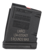 LWRC 2000123A02 PMAG  Black Detachable 5rd 6.8 SPC for LWRC SIX8