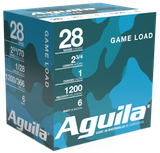 Aguila 1CHB2836 Game Load  28Gauge 2.75" 1oz 6Shot 25 Per Box/20 Case