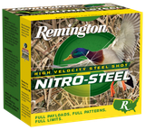 Remington Ammunition 20769 Nitro-Steel High Velocity 20Gauge 3" 1oz 4Shot 25 Per Box/10 Case