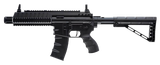 Umarex 2252120 Steel Strike Air Rifle CO2 177 BB Single Shot Or 6  Round Burst Mode, 30rd Drop Free Magazine, 900 BB Capacity Reservoir, Flat Top Picatinny Rail, Flip Up Sights, Adjustable Stock