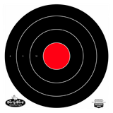 Birchwood Casey 35181 Dirty Bird  Bullseye Tagboard Target 17.25" 100 Per Pkg