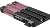 Meprolight USA 631053408 FT Bullseye Rear Sight Red Tritium/Fiber Optic Glock MOS