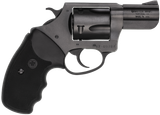 Charter Arms 13520 Mag Pug  Large 357 Mag, 5 Shot 2.20" Black Ported Steel Barrel, Black Steel Cylinder & Frame w/Black Finger Grooved Rubber Grip