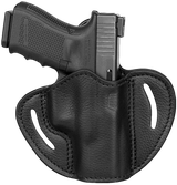 1791 Gunleather UCBH21NSBR Ultra Custom  OWB Size 2.1 Night Sky Black Leather Belt Slide Compatible w/Glock 17/S&W M&P Shield/Springfield XD Right Hand