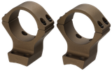 Browning 12532 X-Bolt Scope Mount System X-Lock Burnt Bronze Cerakote Aluminum 1" Tube, Medium Rings