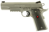 Colt Mfg O2020RG Delta Elite  10mm Auto 8+1 5" Steel Barrel, Stainless Steel Serrated Slide & Frame w/Picatinny Rail, Black Polymer w/Delta Medallions Grips, Ambidextrous