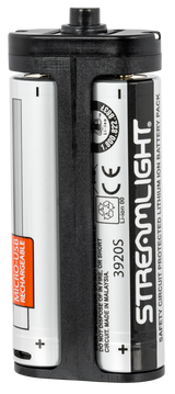 Streamlight 78105 Stinger 2020 Battery Pack  Black/Silver 3.7 Volts 2,600 mAh (2) Single Pack
