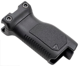Strike Industries ARCMAGRAILLBK Angled Vertical Grip Long Black Polymer with Cable Management Storage for Picatinny Rail