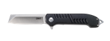CRKT 4031 Razel GT 3.02" Folding Chisel Plain Satin 8Cr13MoV SS Blade Black/ Aluminum Handle Includes Pocket Clip