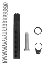 LBE Unlimited CBUFKIT Commercial Buffer Tube Kit  6 Position AR-15 Black