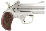 Bond Arms BAC2K Century 2000 45 Colt (LC)/410 Gauge 2rd 3.50"  Stainless Steel Double Barrel & Frame, Auto Extractor & Rebounding Hammer, Blade Front/Fixed Rear Sights, Rosewood Grip, Manual Safety