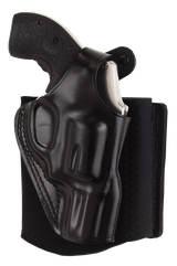 Galco AG870RB Ankle Glove  Size Fits Ankles up to 13" Black Leather Hook & Loop Fits Sig P365 Fits Sig P365XL Right Hand